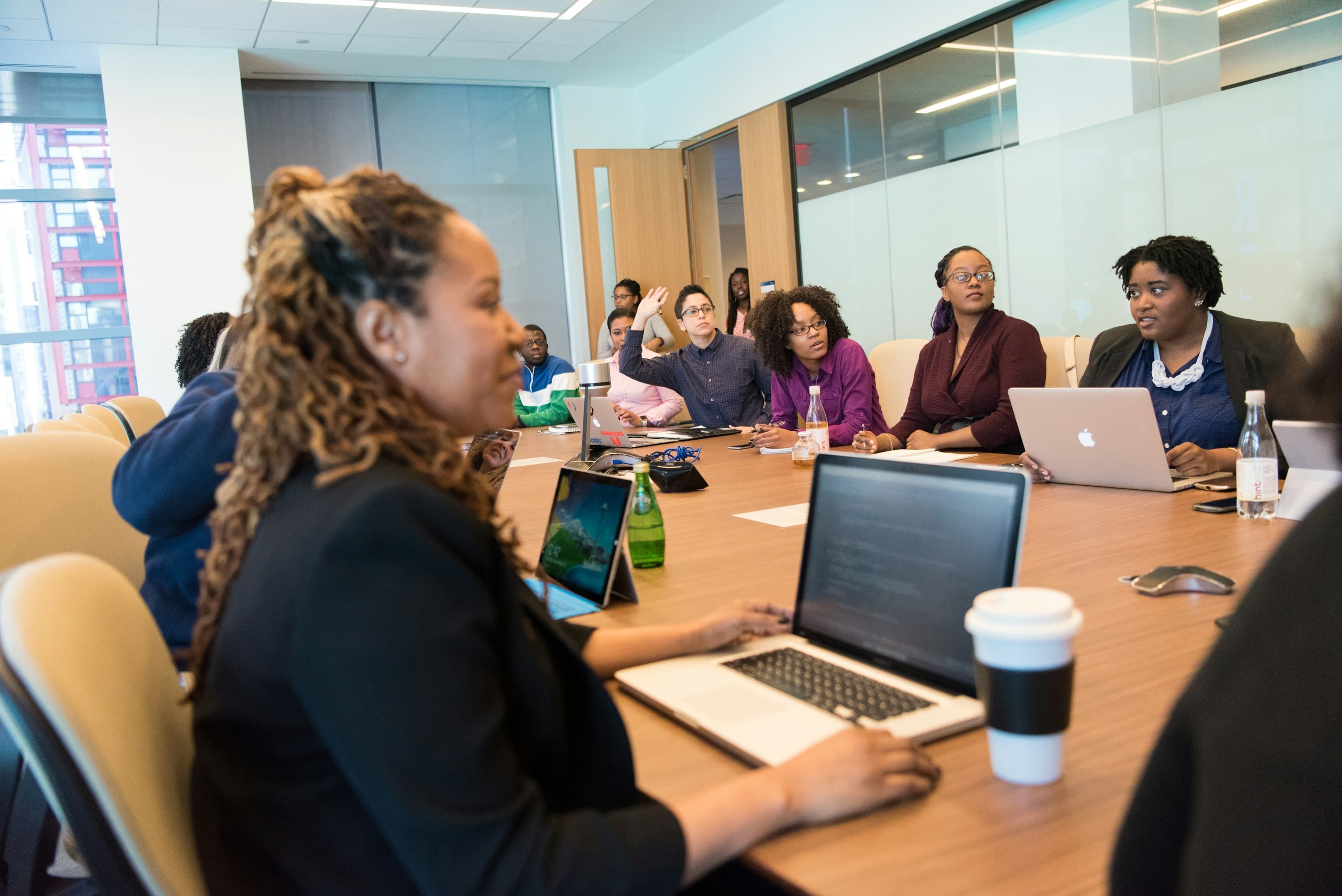 Diverse Nigerian Marketing Team Strategy Meeting